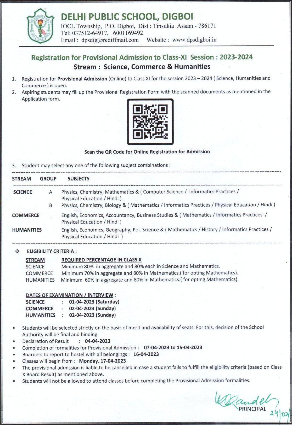 Delhi Public School Admission Form 2023 24 - Printable Forms Free Online